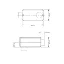 Ver imagem 4 de Condulete Fixo 3 Tipo Lb - com Tampa - Rosca Bsp - sem Pintura