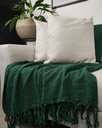 Ver imagem 1 de Manta para Sofá Gigante Decorativa Protetora 2,30 x 1,40:Verde-Escuro