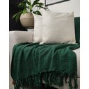 Ver imagem 1 de Manta Para Sofá Gigante Decorativa Protetora 2,30 x 1,40:Verde-escuro