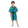 Roupão Quimono Aveludado Infantil Lepper Batman Tam G Azul - 1
