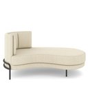 Ver imagem 6 de Sofá Chaise Longue Living Lucca Direito D02 Linho Creme D-463
