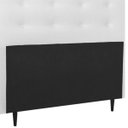 Ver imagem 5 de Cabeceira Estofada Cama King 195 cm Corino Branco