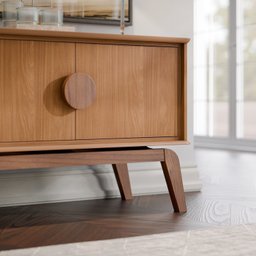 Buffet Aparador Paris 2 Portas 110cm - 6