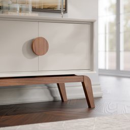 Buffet Aparador Paris 2 Portas 110cm - 7