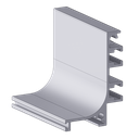 Ver imagem 1 de Perfil Puxador Cava 02 Inox Escovado 6,0mt Alternativa