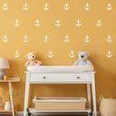 Ver imagem 3 de Kit 45 Adesivos Âncoras Parede Porta Decoração Marinheiro Quarto Infantil