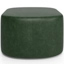 Ver imagem 3 de Kit 2 Puffs Decorativos Orgânico para Living Quarto 70cm Doha W01 Couríssimo Verde Musgo - Lyam Deco
