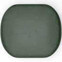 Ver mais imagens de Kit 2 Puffs Decorativos Orgânico para Living Quarto 70cm Doha W01 Couríssimo Verde Musgo - Lyam Deco