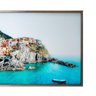 Quadro Decorativo em Vidro com Paisagem da Grecia - 80x120cm - 3