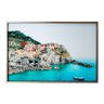 Quadro Decorativo em Vidro com Paisagem da Grecia - 80x120cm - 1