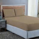 Ver imagem 1 de Kit Conjunto Cama Super King Algodão 300 Fios 3 Peças com Elástico e Fronhas:avela