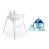Cadeira de Refeição Macaron E Copo de Transição Sippee Azul - 1