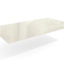 Ver imagem 1 de Tampo de Vidro e MDF para Mesa de Jantar Retangular Off White 160x90cm Linha TA26-OWV8 Branco/Withe