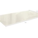 Ver imagem 2 de Tampo de Vidro e MDF para Mesa de Jantar Retangular Off White 160x90cm Linha TA26-OWV8 Branco/Withe
