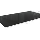Ver imagem 2 de Tampo de Vidro/MDF para Mesa de Jantar até 6 Lugares 160x90cm Preto