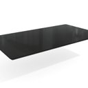 Ver imagem 1 de Tampo de Vidro/MDF para Mesa de Jantar até 6 Lugares 160x90cm Preto