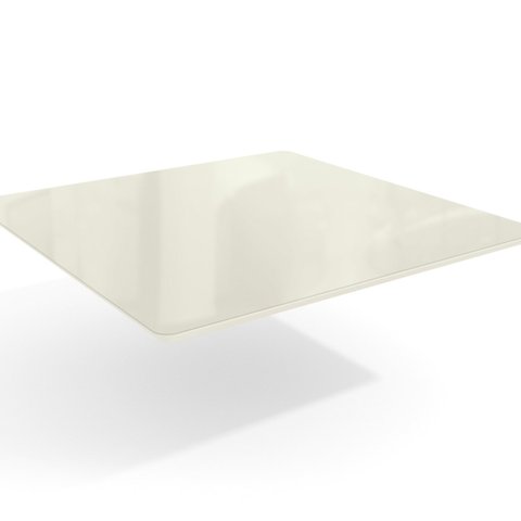 Tampo de Vidro/MDF Quadrado para Mesa de Jantar até 4 Lugares 105x105cm
