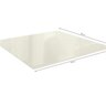 Tampo de Mesa de Jantar com Vidro 105x105 - 2