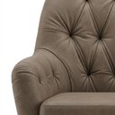 Ver mais imagens de Poltrona Decorativa Capitone Sasha Pes Madeira Courino Tcs 729 Moll