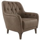 Ver imagem 1 de Poltrona Decorativa Capitone Sasha Pes Madeira Courino Tcs 729 Moll