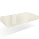 Ver imagem 6 de Tampo de Mesa de Jantar Retangular 120x80cm em MDF e Vidro Off White