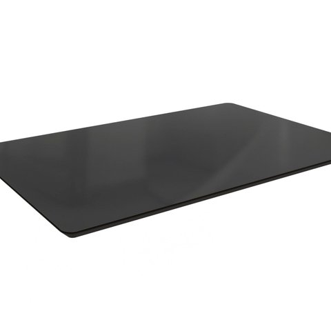 Tampo de Vidro/MDF para Mesa de Jantar até 4 Lugares 120x80cm Preto
