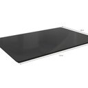 Ver imagem 2 de Tampo de Vidro/MDF para Mesa de Jantar até 4 Lugares 120x80cm Preto