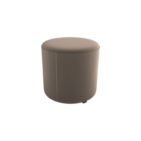 Puff Decorativo Copenhage Veludo Capuccino E-434