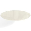 Ver imagem 1 de Tampo Redondo Mesa de Jantar com Vidro 105cm Branco/Off White