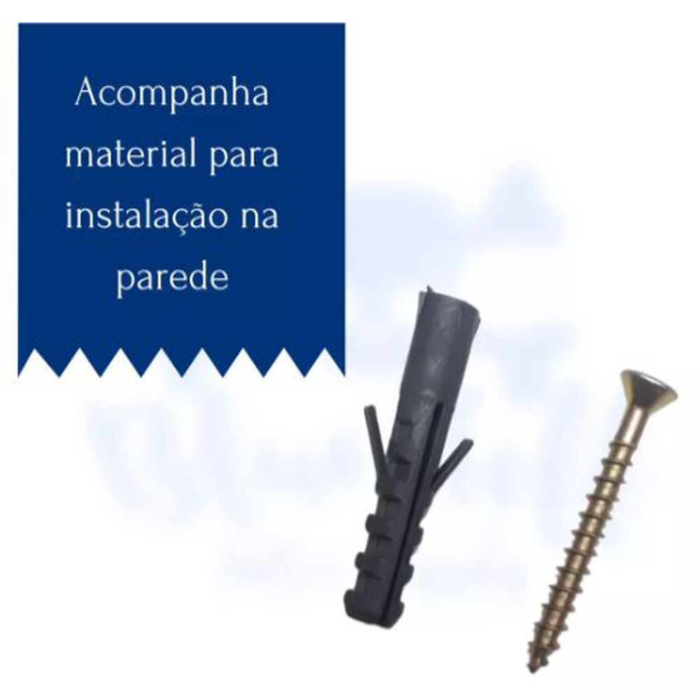 Prateleira Tripla Modelo Industrial 100x28 Cor Preto Primax - 9