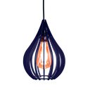 Ver imagem 2 de Luminária Teto Lustre pendente balcão cozinha sala chile:Azul