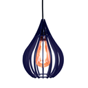 Ver imagem 1 de Luminária Teto Lustre pendente balcão cozinha sala chile:Azul