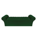 Ver imagem 1 de Recamier Baú Calçadeira Quarto Casal 138cm Barcelona:suede Verde Musgo