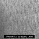 Ver imagem 5 de Poltrona para Sala Pé Metal Preto Kit 2 Ana Linho Cinza - Ibiza