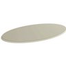 Tampo de Vidro/MDF Oval para Mesa de Jantar até 6 Lugares 180x105cm - 1