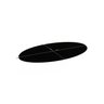 Tampo de Vidro/MDF Oval para Mesa de Jantar até 6 Lugares 180x105cm - 3