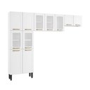 Ver imagem 1 de Cozinha Completa Compacta de Aço Branco Colors Bertolini