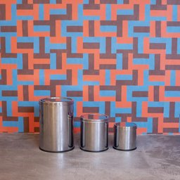 Lixeira Inox Basculante 5L MOR - 6