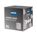 Ver imagem 3 de Lixeira Inox Basculante 5L MOR