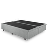 Base Cama Box Baú Casal Bipartido 138x188x42cm Courino Linho com Pistão a Gás - 11