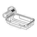 Ver imagem 1 de Porta Sabonete Saboneteira Metal Luxo Banheiro Cromado