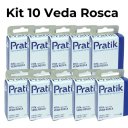 Ver imagem 3 de Kit 10 Fita Veda Rosca Pratik 18mm X 10m Ideal para Hidráulica em Geral