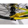 Bicicleta Hupi Naja Aro 26 - Single - Freio Shimano Hidráulico - Suspensão Gta Jumper 357 - Azul/ver - 9