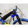 Bicicleta Hupi Naja Aro 26 - Single - Freio Shimano Hidráulico - Suspensão Gta Jumper 357 - Azul/ver - 2