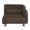 Ver imagem 3 de Caminha Pet Luxo Divâ Strass Tecido Veludo Divini Decor:marrom