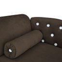 Ver imagem 5 de Caminha Pet Luxo Divâ Strass Tecido Veludo Divini Decor:marrom