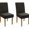 Conjunto 2 Cadeiras para Sala de Jantar Cad149 - 1