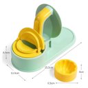 Ver imagem 5 de Maquina de Modelar Pastel Bolinho Gyoza Ravioli Massa Molde Preparo Lanche Refeiçao Casa Cozinha Res