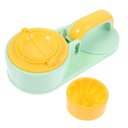 Ver imagem 1 de Maquina de Modelar Pastel Bolinho Gyoza Ravioli Massa Molde Preparo Lanche Refeiçao Casa Cozinha Res