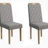 Conjunto 2 Cadeiras para Sala de Jantar Cad153 - 1